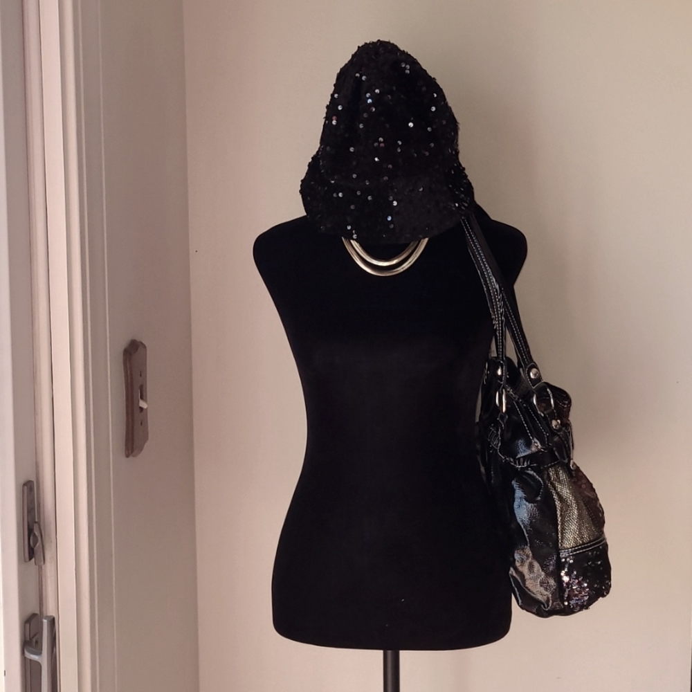 Marcus Adler sequin hat